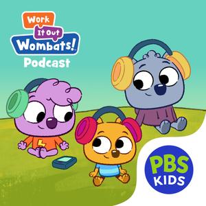 Logo for Work It Out Wombats! Podcast